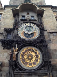 Astronomical clock in the old town square